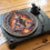 Thumbnail: Heavy Metal Flaming Gargoyle Felt Record Player Turntable Slipmat