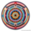 Trippy Solar Geometry Magick Iron On Patch
