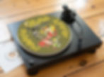 Caribbean Calypso Jump Up! Felt Record Player Turntable Slipmat