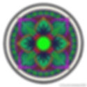 Thumbnail: Vibrant Weed Marijuana Mandala Iron On Patch