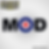 Large 10 Inch Mod Target Roundel Iron On Patch
