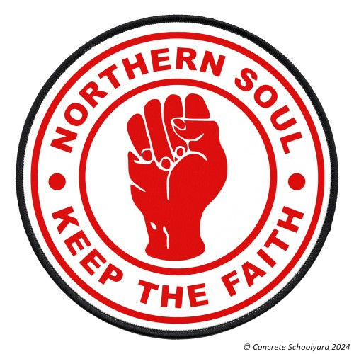 Thumbnail: Northern Soul Keep The Faith Iron On Patch