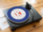 Jamaica Ska Mod Target Roundel Felt Record Player Turntable Slipmat