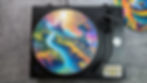 Trippy 1960's Style Fractal Landscape Felt Record Player Turntable Slipmat