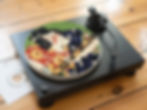 Toyohara Kunichika Japanese Samurai Portrait Record Player Turntable Slipmat