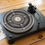 Miniaturbild: 1980's Style Vintage Heavy Metal Graphic Felt Record Player Turntable Slipmat