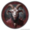 Baphomet Devil Goat Heavy Metal Style Iron On Patch