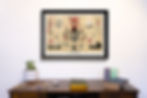 Excerpts from "The Blood Book" Vintage Gothic Collage Wall Art Print