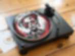 Zombie Skinhead Girl Punk OI! Felt Record Player Turntable Slipmat