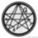 Heavy Metal Yog Sothoth and Lucifer Sigil Iron On Patch