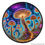Thumbnail: Vibrant Psychedelic Magic Mushroom Iron On Patch