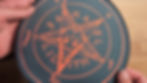 Heavy Metal Punk Pentagram Iron On Patch