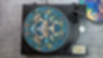 Psychedelic Magic Mushroom Felt Record Player Turntable Slipmat