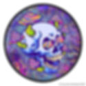 Vibrant Trippy Psychedelic Mushroom Iron On Patch