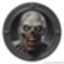 Heavy Metal Zombie Iron On Patch