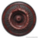 Gory Radial Spine Metal Blood and Guts Iron On Patch