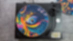 Psychedelic Mushroom Landscape Felt Record Player Turntable Slipmat
