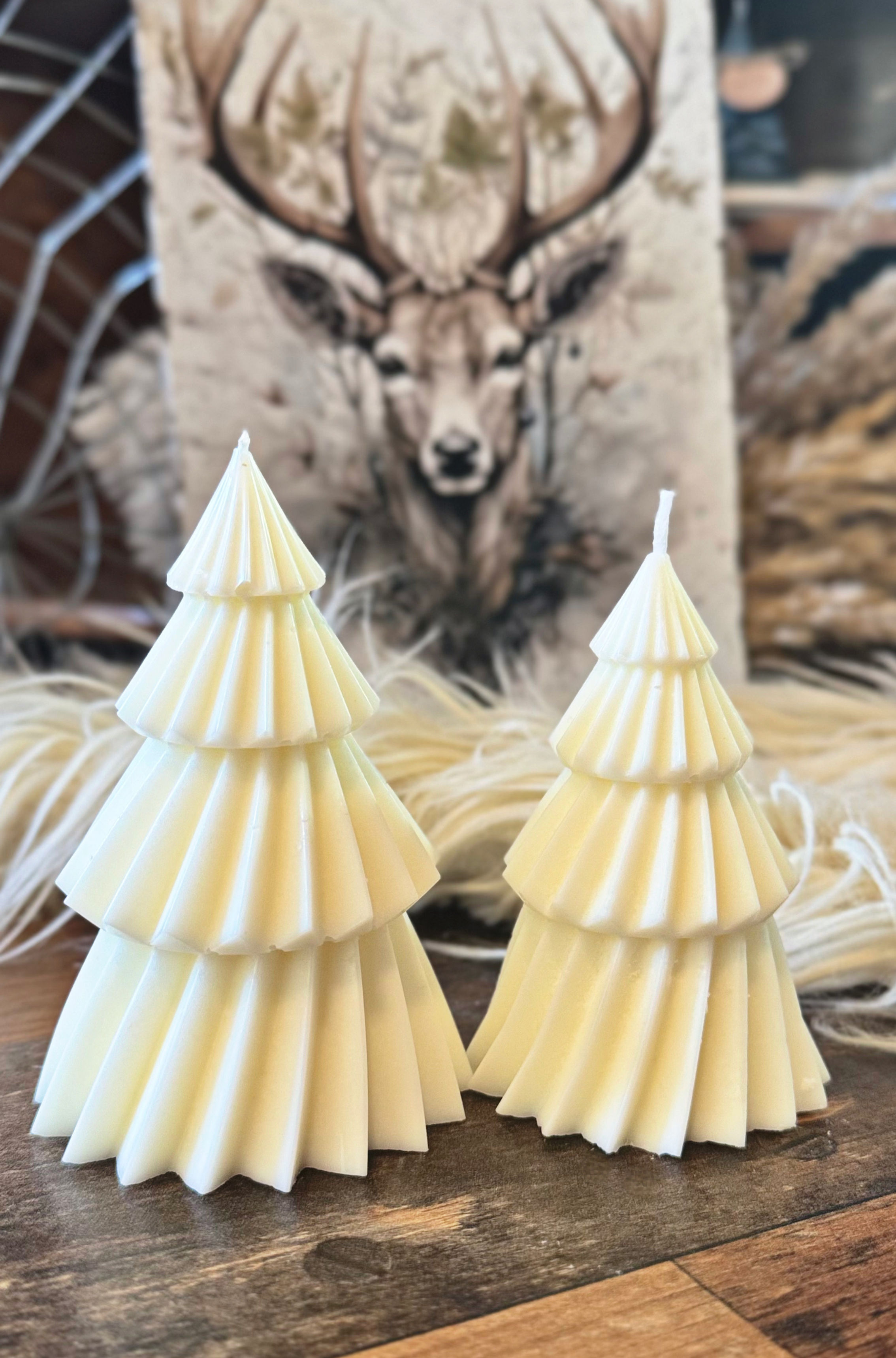 Tannenbaumkerze - Twist groß