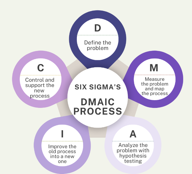 DMAIC process elements