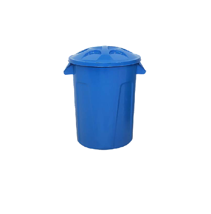 Cesto de Lixo redondo 60 litros com tampa