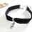 Miniatura: Chocker de terciopelo ancho