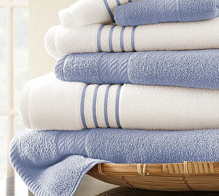 Serenity Blue Stripe Quick-Dry Six-Piece Towel Set.jpeg