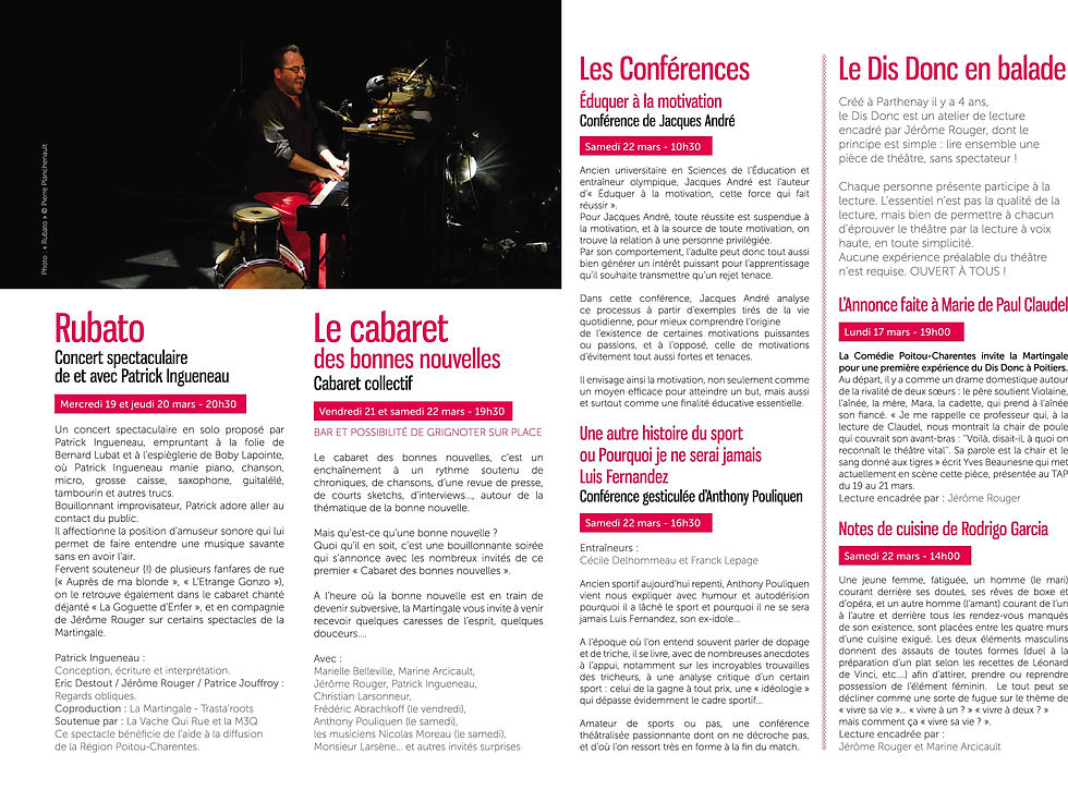 Le Printemps de La Martingale