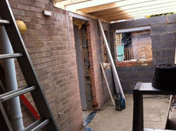 View of extra utility room