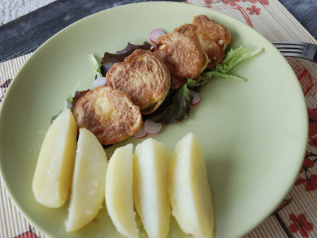 Жаренный кабачки в кляре