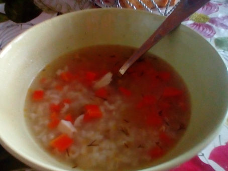 Суп с рисом