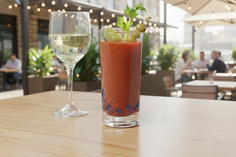 Get Shucked Branded Glasses