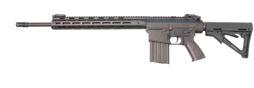 Double Bell SR25 DMR AEG Black Airsoft Approx 425fps