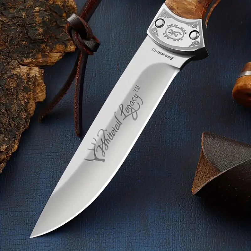 Browning Whitetail Legacy Sheath Knife 3.8" Stringtown