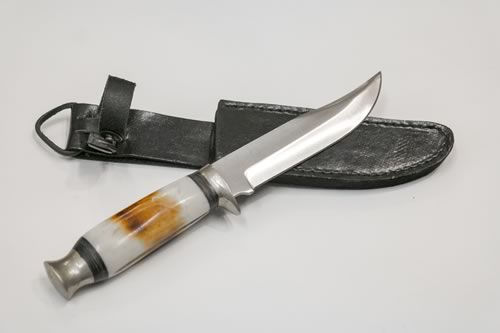 Antler Handle Hunting Knife