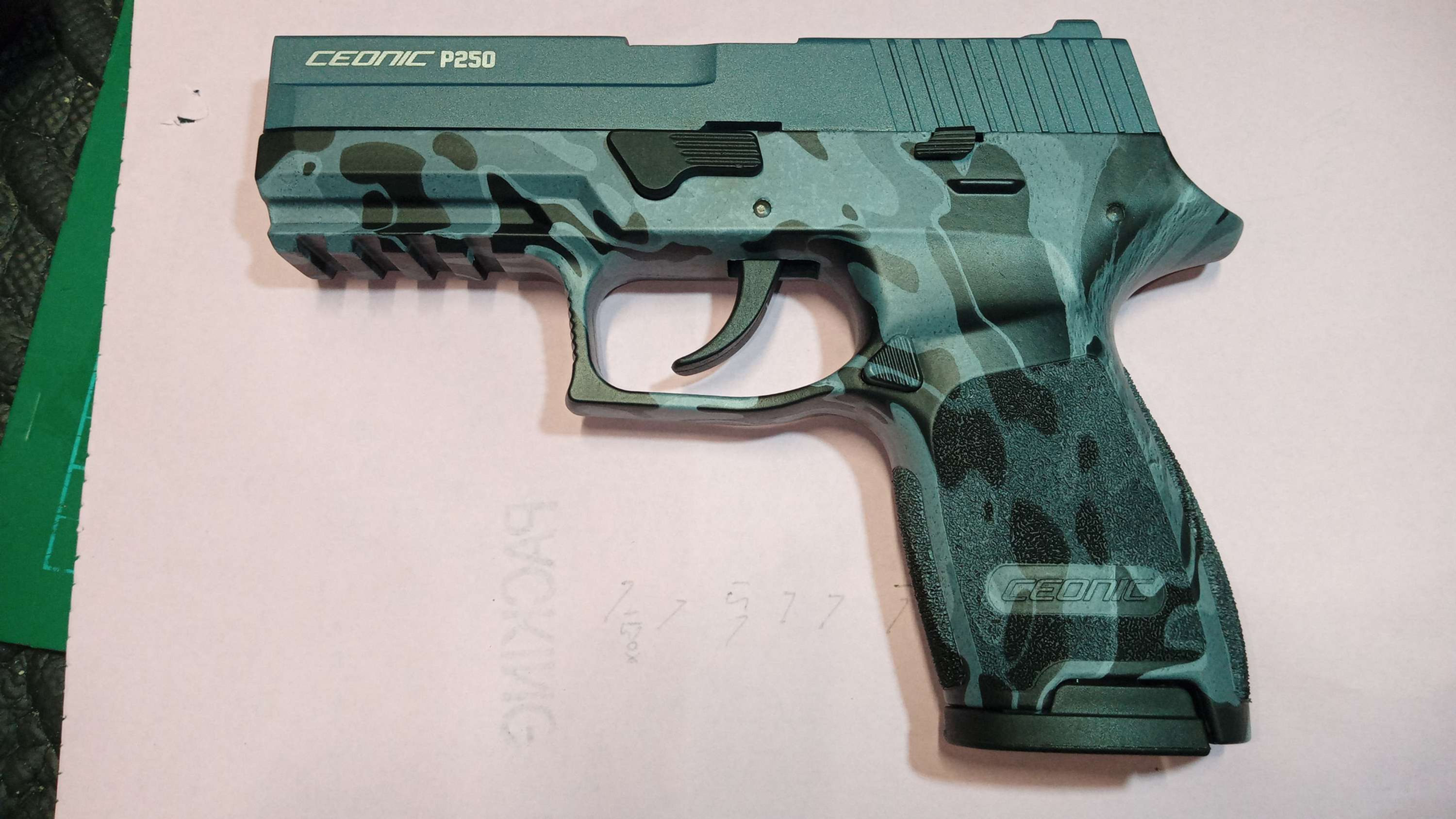 Ceonic Blue Marin Blank Fire Pistol 9mm