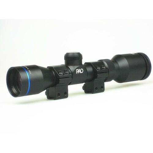 PAO 27x32 Pistol Scope with Mounts Stringtown