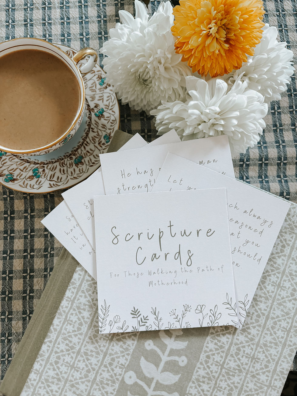 Thumbnail: Scripture Cards for Motherhood 