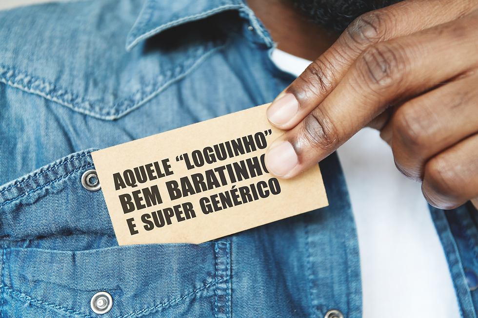 VOCÊ “NÃO” PRECISA DE UM “LOGUINHO BARATINHO”