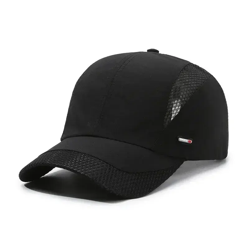 Thumbnail: 1Pcs Summer Quick Dry Adjustable Baseball Cap Outdoor Sports Mesh Breathable Hat