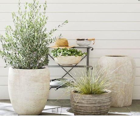 Pacific Bay Flower Pot Planter Variety Set of 4 
