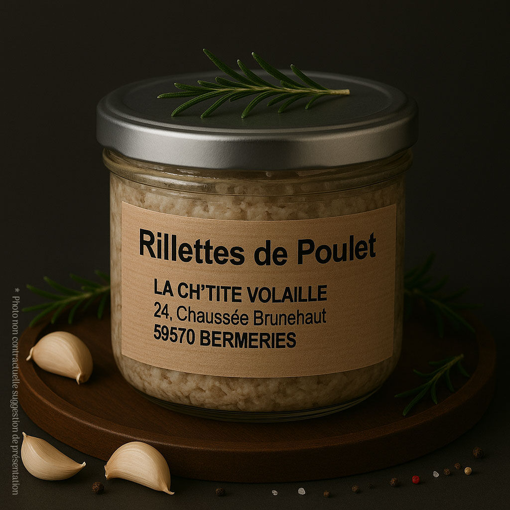 Rillettes de Poulet - 180g