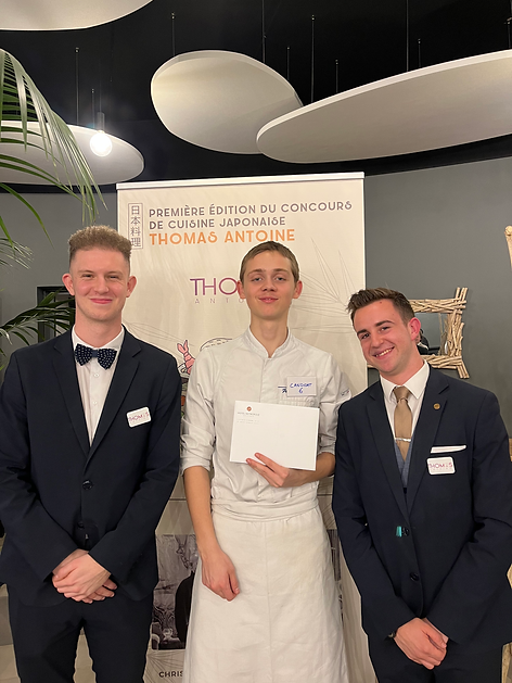 Gagnant concours éditions 1- Concours de cuisine asiatique Thomas Antoine