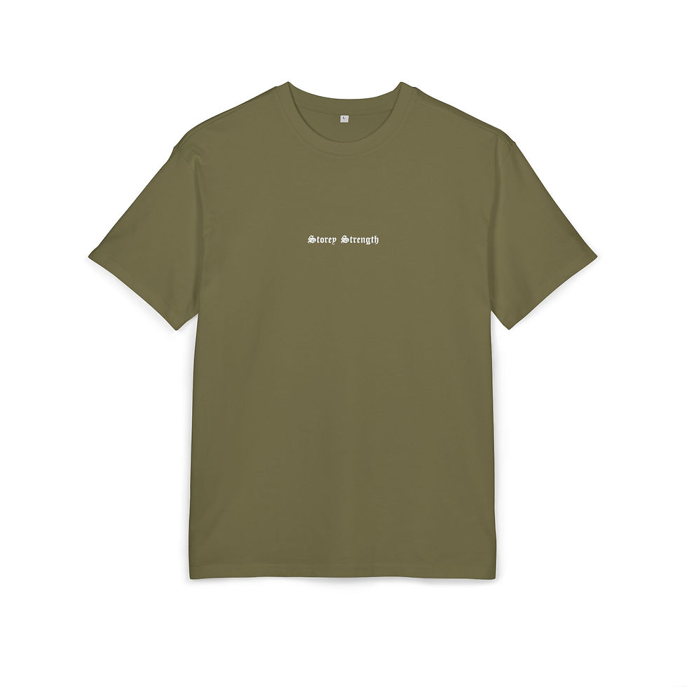 Thumbnail: Strength Coaching Tee — “Storey Strength Coaching” Oversized Gym T-Shirt