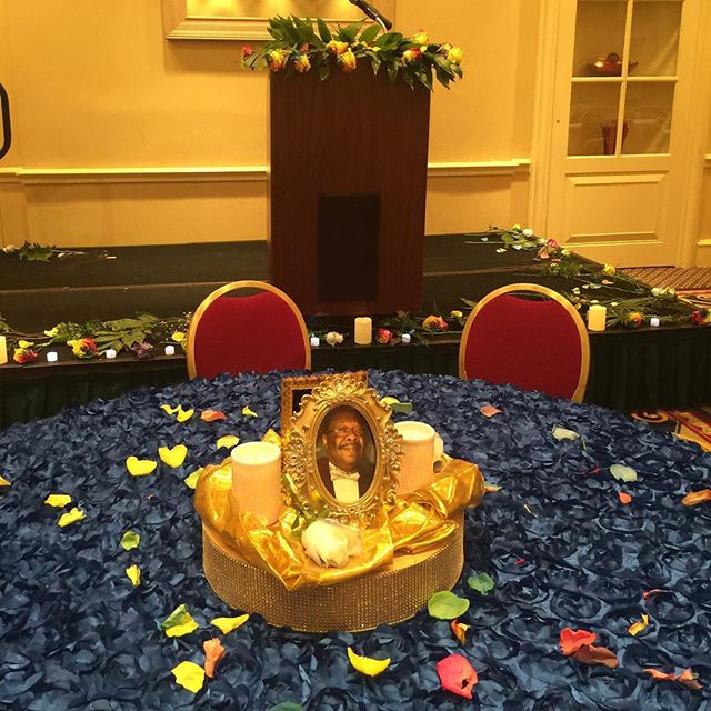 Esau Pugh Funeral Repass Design by Opuleance Design and Luxury Events. Esau Pugh was such a humble b