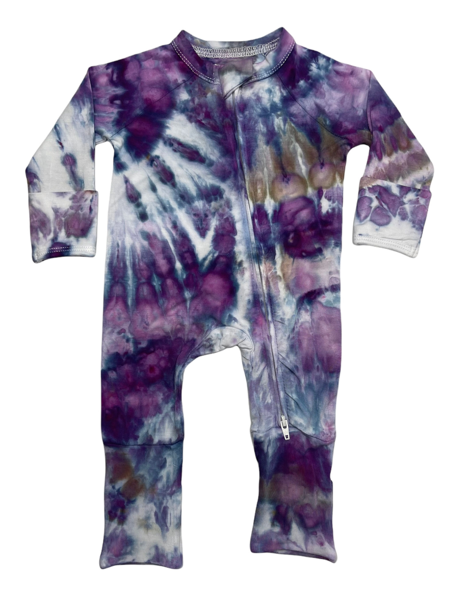 Newborn Hand Dyed Cozy Zip