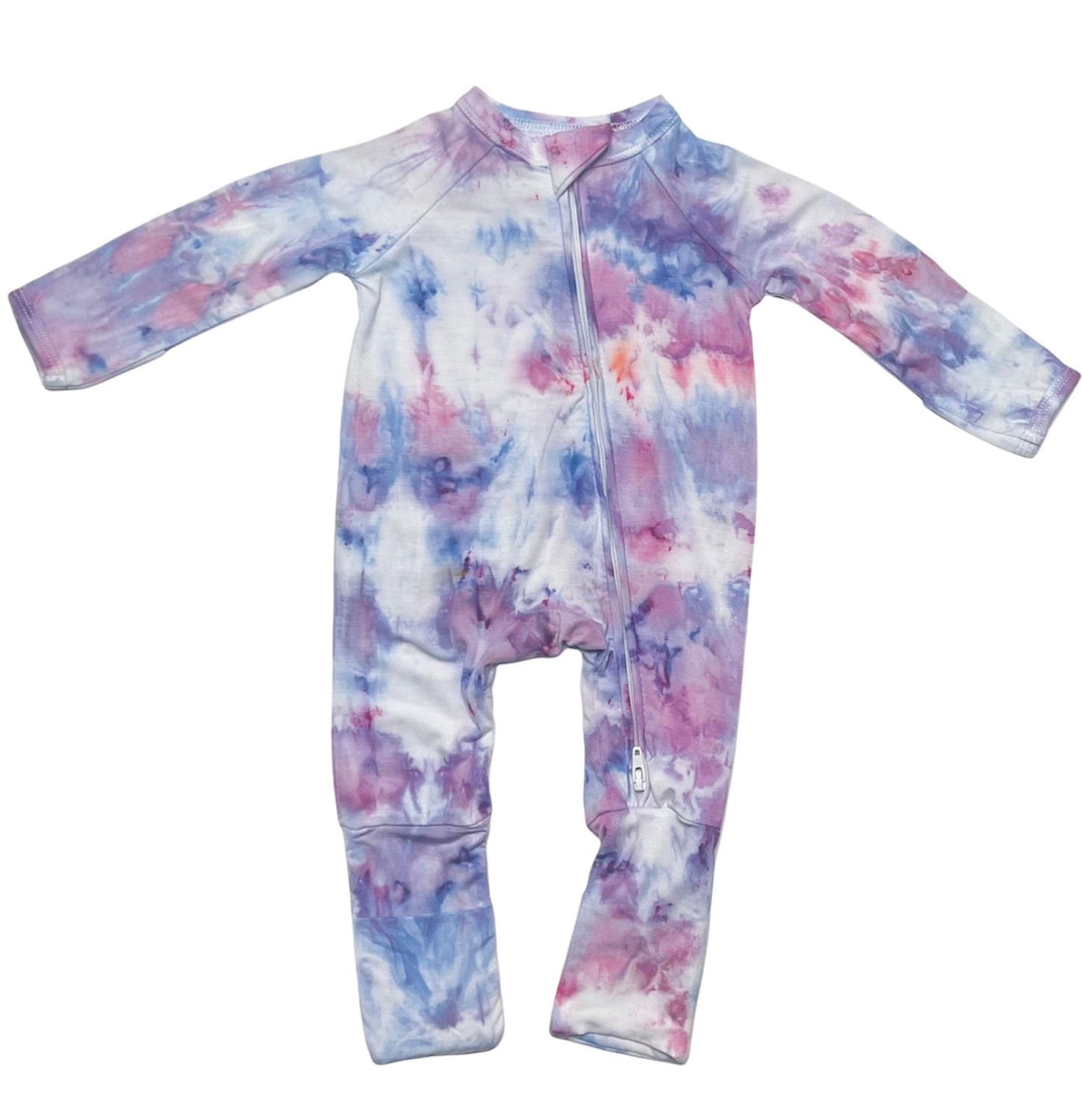 Newborn Hand Dyed Cozy Zip