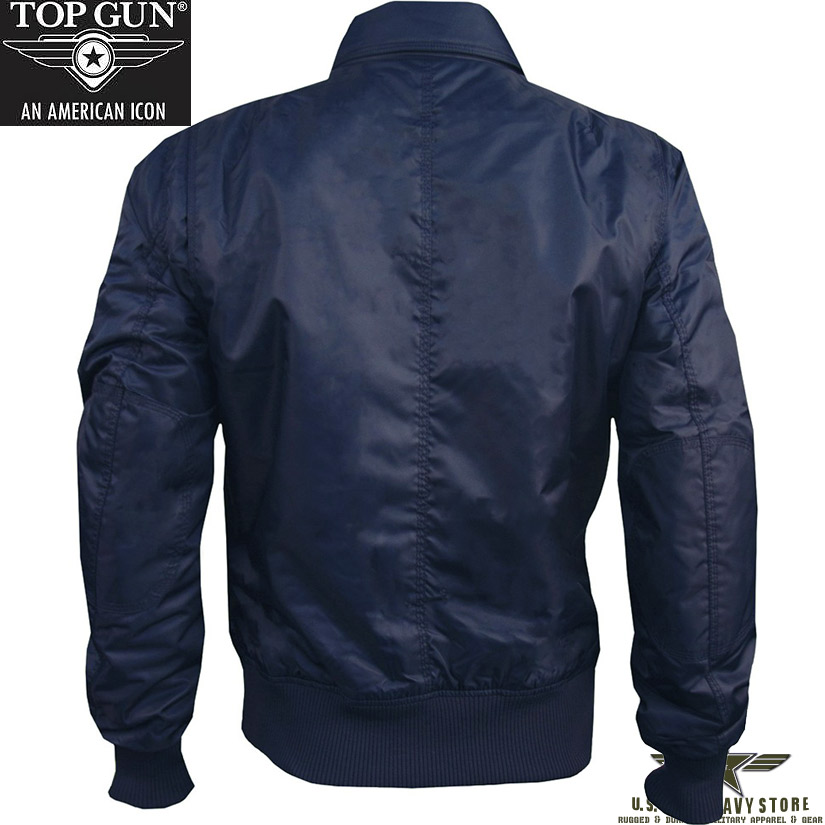 Top Gun CWU45 Slim Fit Flight Jacket / Navy