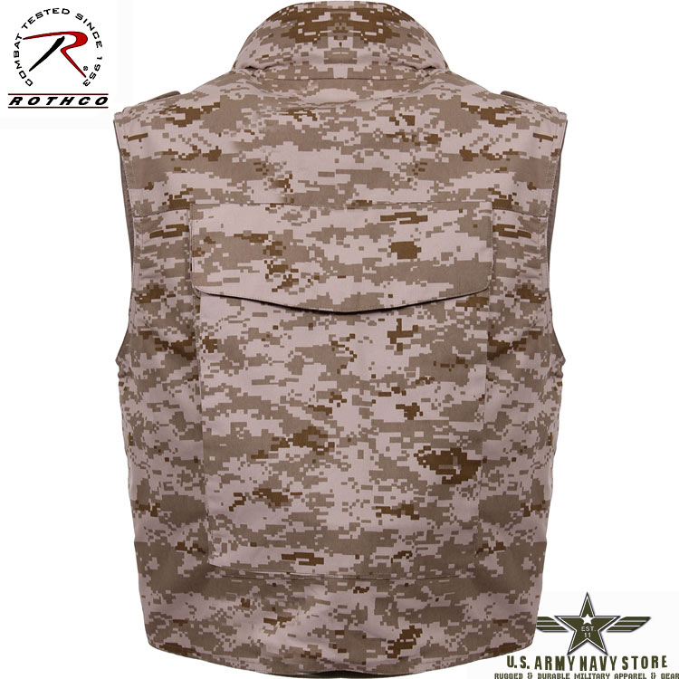 Ranger Vest w/Hood – Desert Digital Camo