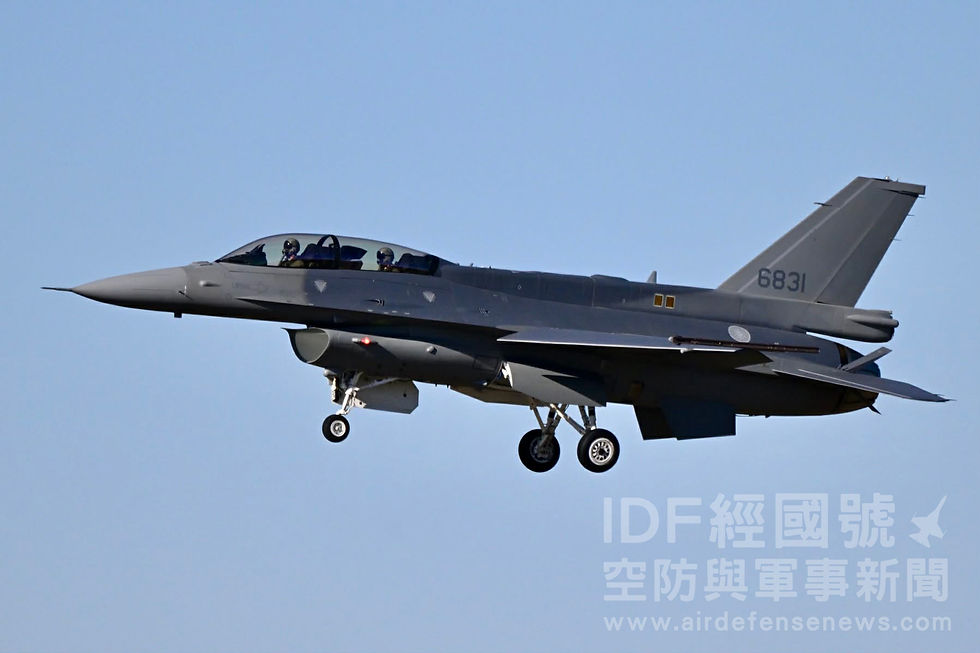 F-16D Block70 6831首飛落地