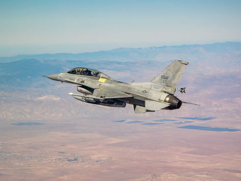 KF-16V進行小直徑炸彈投射測試